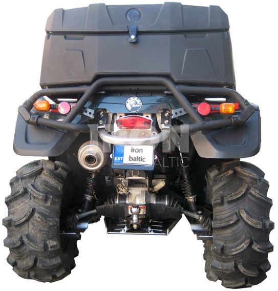 Rear A-arm guards (aluminium)