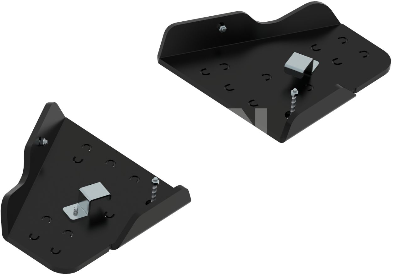 Pl. Rear A-arm guards (pair)