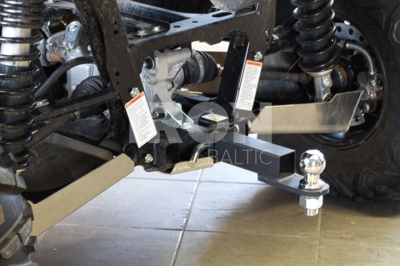 Hitch-ball mounting kit: Yamaha Grizzly 700 (2016+): Yamaha Kodiak 700