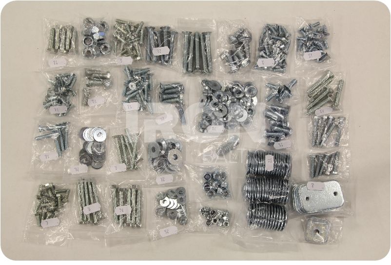 Installation hardware spares kit: for skid plates