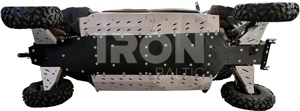 Skid plate full set (aluminium+plastic): CFMOTO ZFORCE 950 Sport XL (2023+)