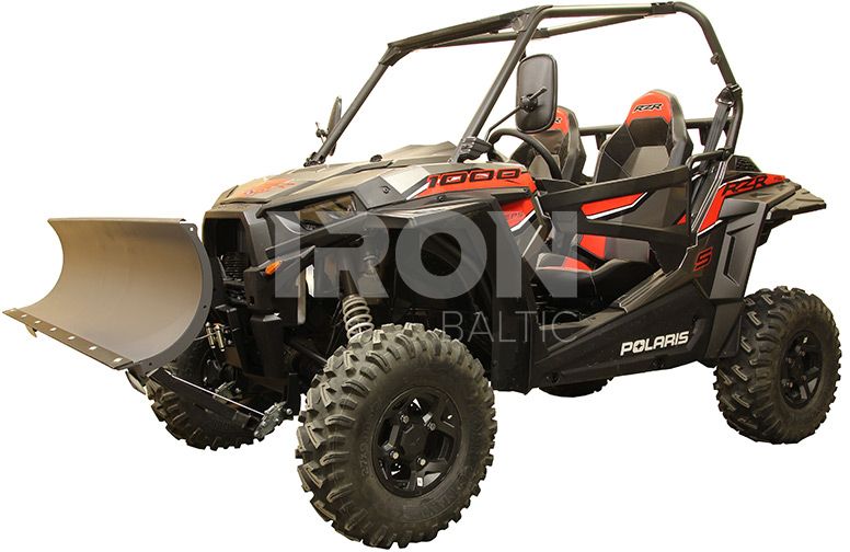 Front-mount UTV adapter: Polaris General / RZR 900 S / RZR 1000 S