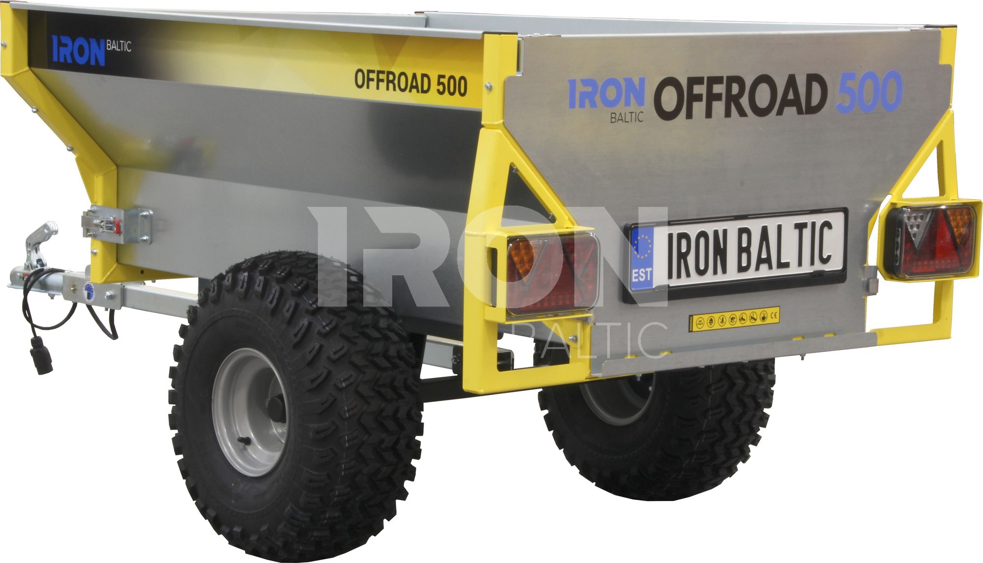 Trailer Offroad 500 R1a: with road use homologation
