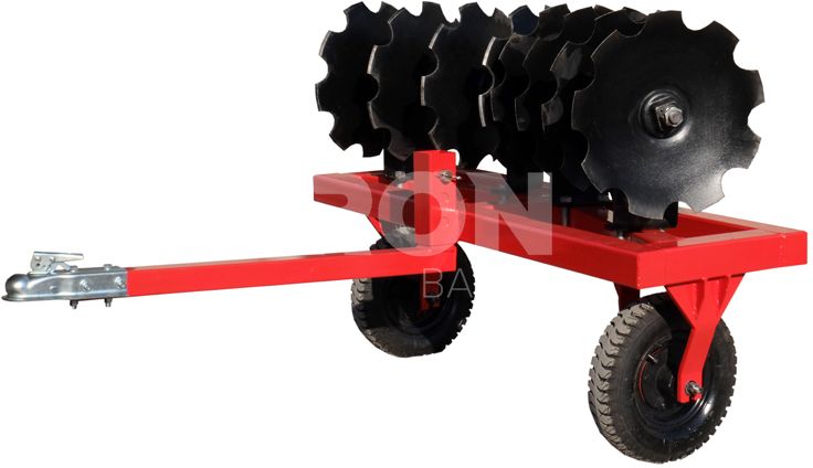 Flip over disc cultivator