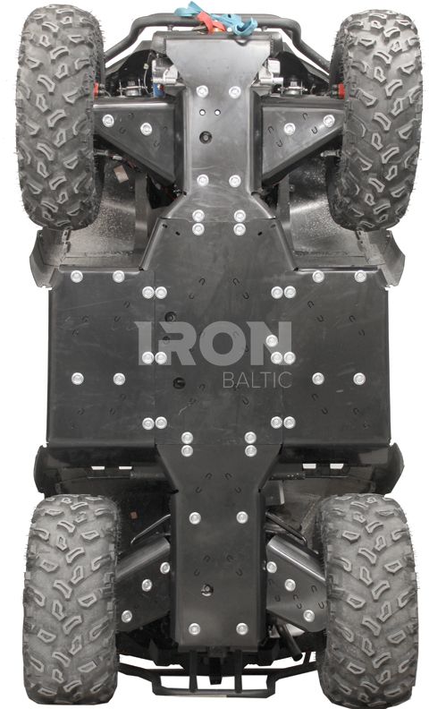 Skid plate full set (plastic): AODES 800: ASSAILANT ZEUS