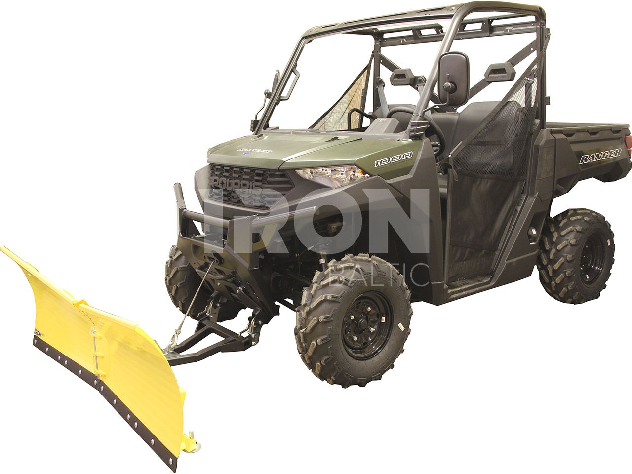 UTV Front mount quick attach push tube: V-Plow G2 1800