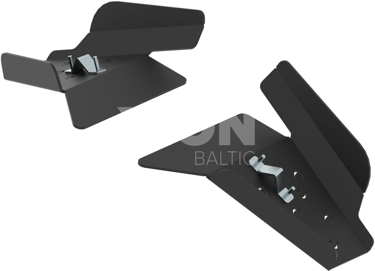 Pl. Front A-arm guards (pair)