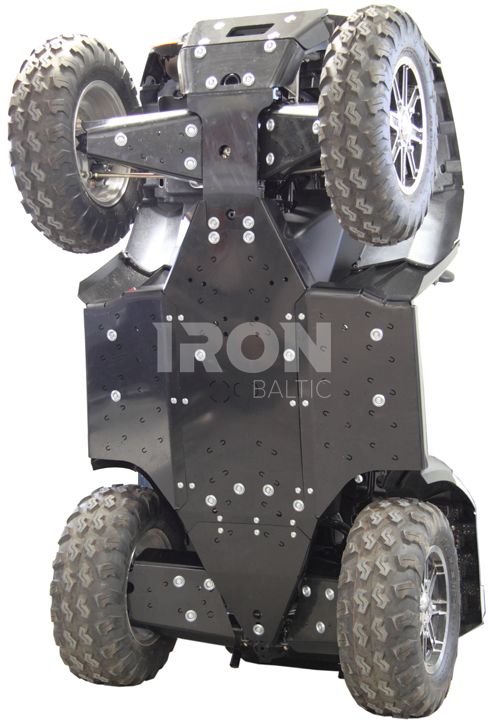 Skid plate full set (plastic): Polaris Sportsman Touring: 550 X2 / 850 X2: (-2014)