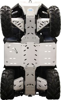 Skid plate full set (aluminium): KAWASAKI Brute Force 450 (2025+)
