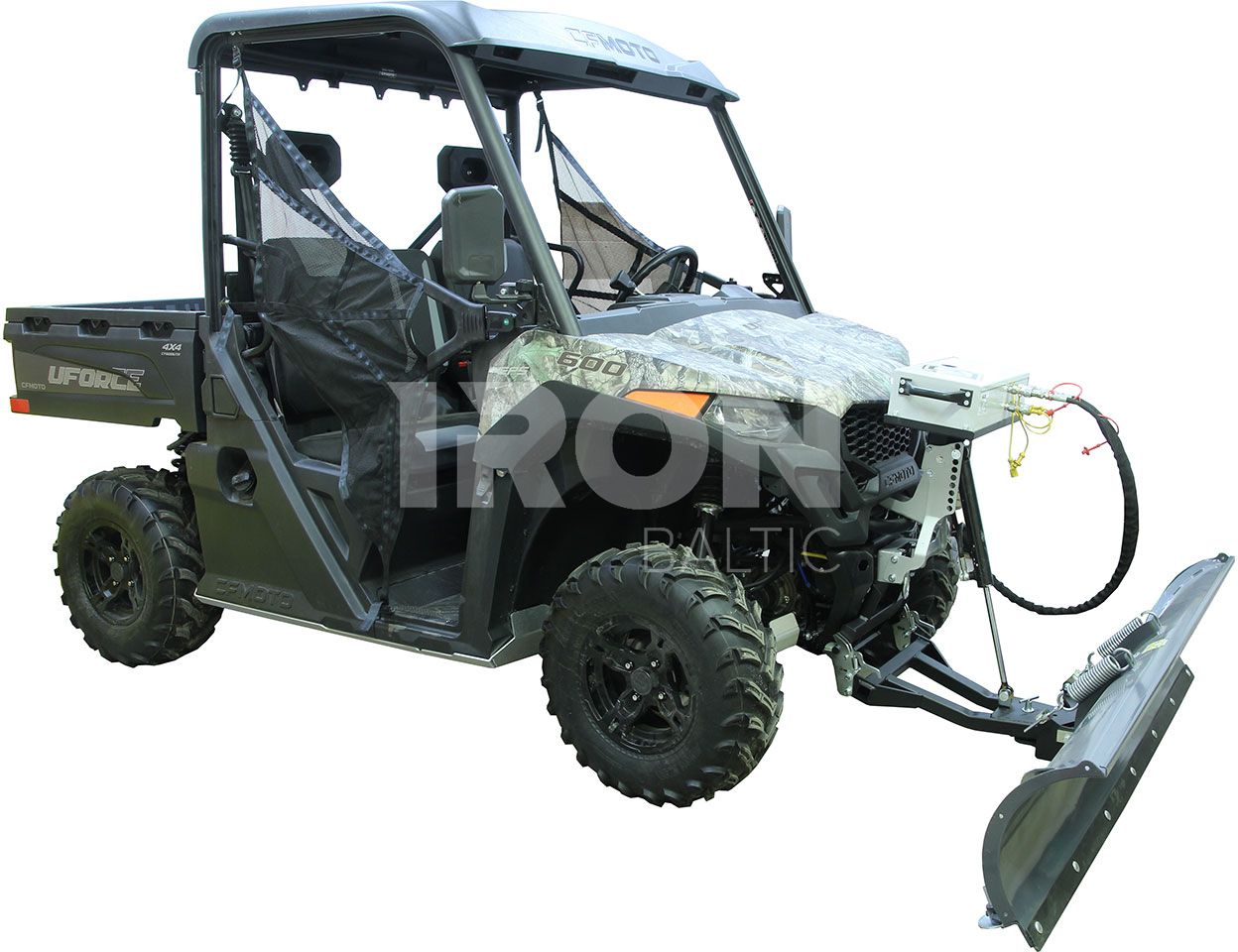 Plow lift adapter: CFMOTO UFORCE 600