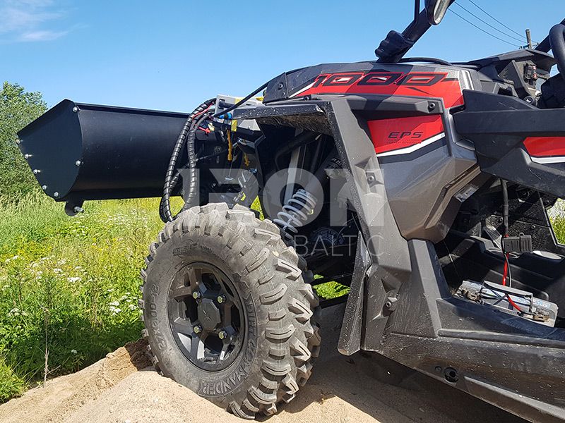 Plow lift adapter: Polaris RZR 900 S / RZR 1000 S