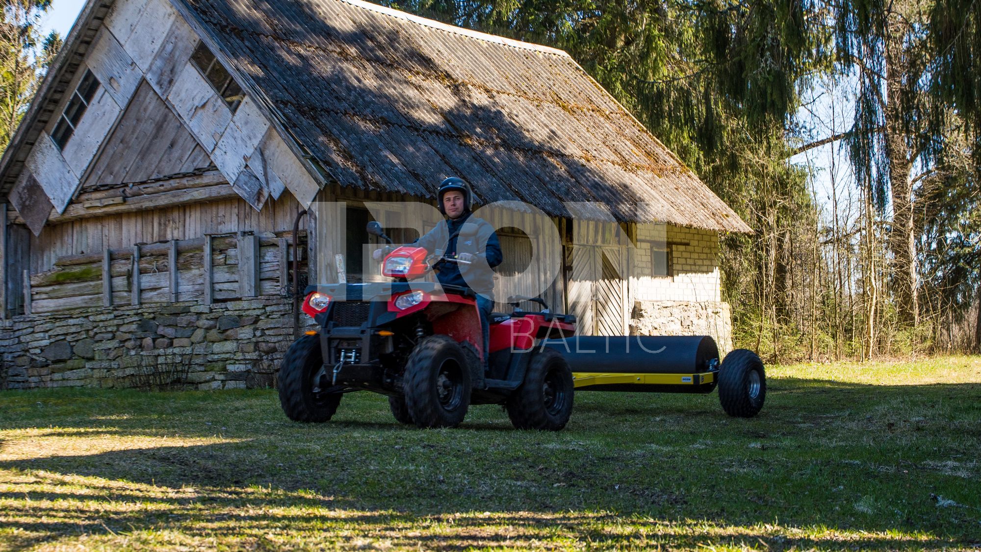 Support wheels: ( Land Roller )