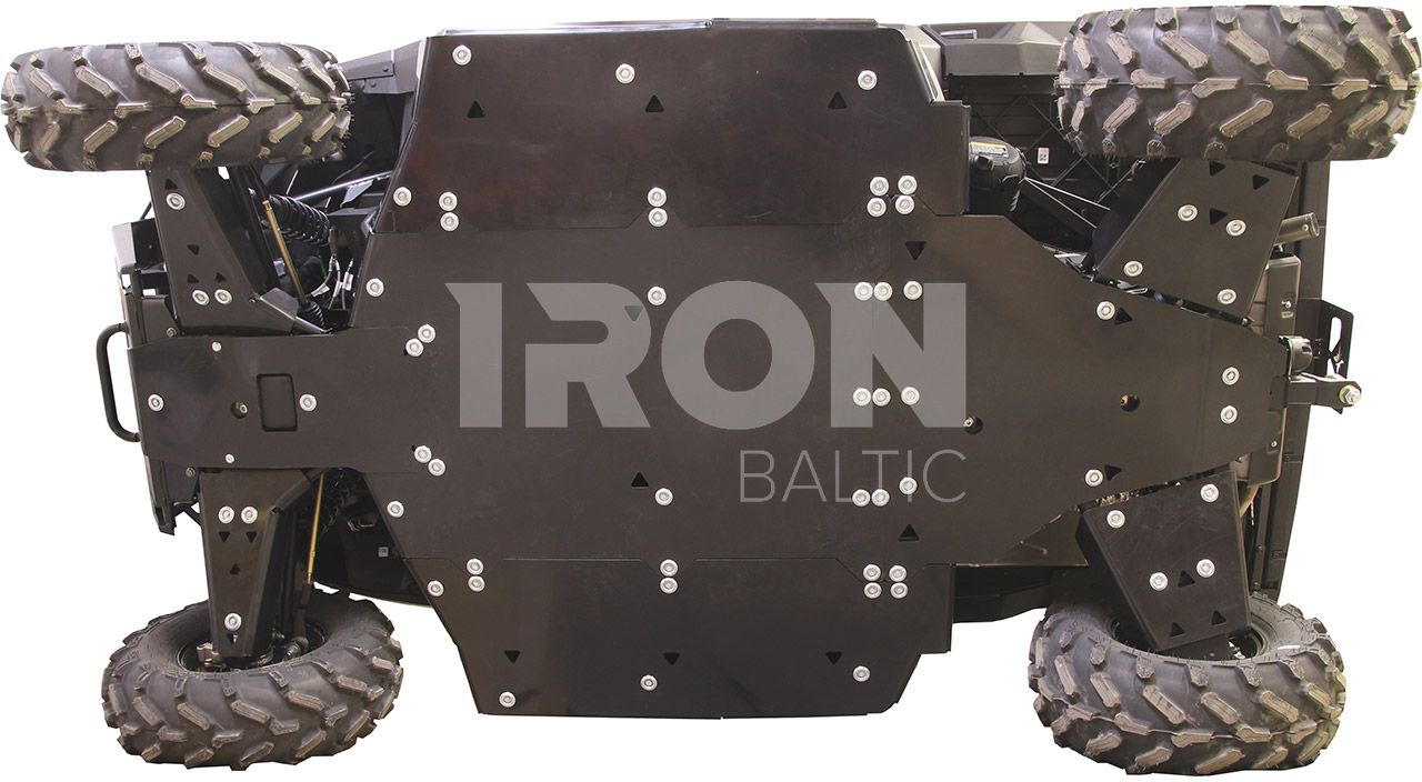 Skid plate full set (plastic): Polaris Ranger 1000 EPS (2021+): Polaris Ranger 1000 XP (2021+)