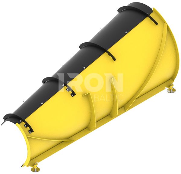 High throw blade: G2 tapered plow blade: 1800 mm / 71 in