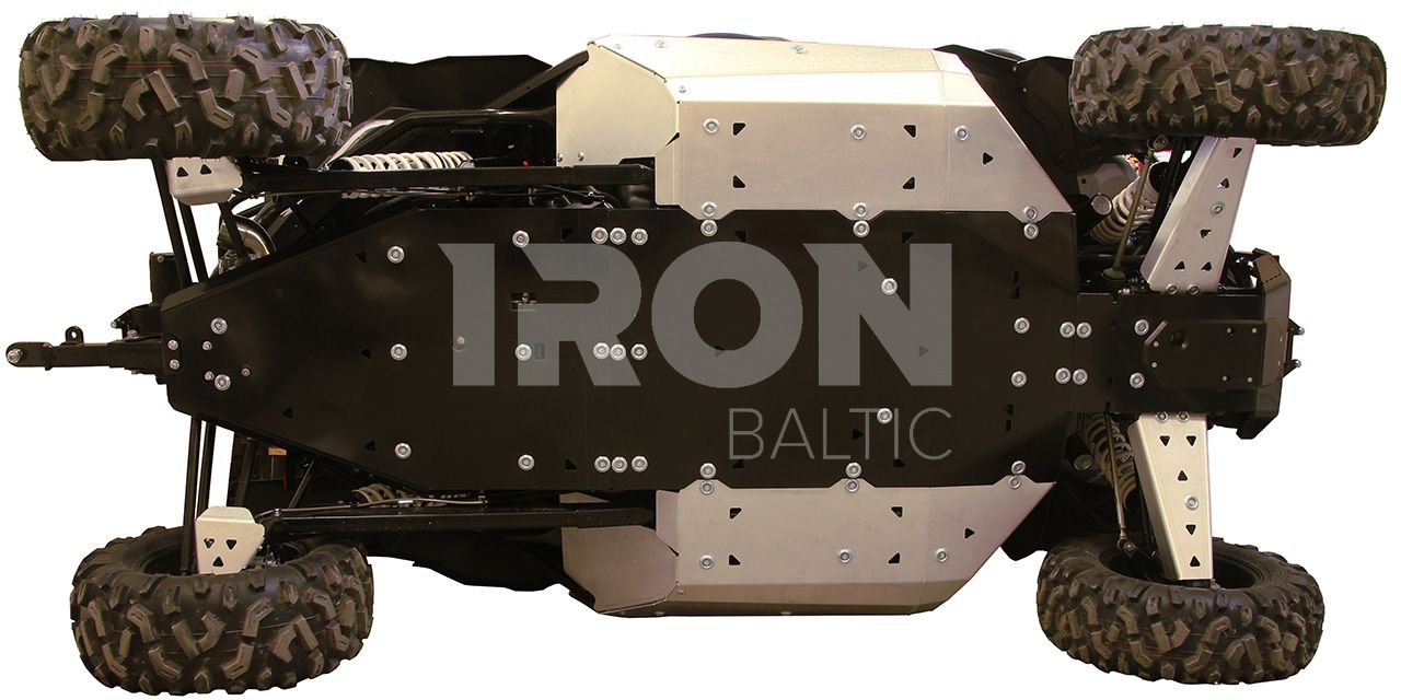 Skid plate full set (aluminium/plastic): ZFORCE 1000 Sport R: ZFORCE 950 H.O. EX