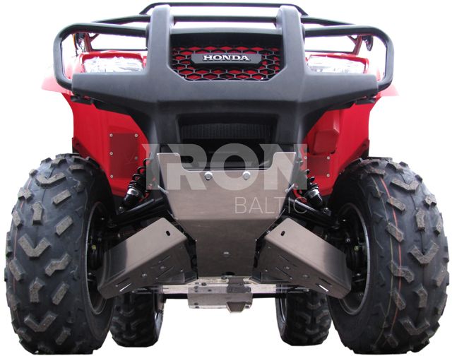 Skid plate full set (aluminium): Honda TRX 500 FE: (2012-2013)