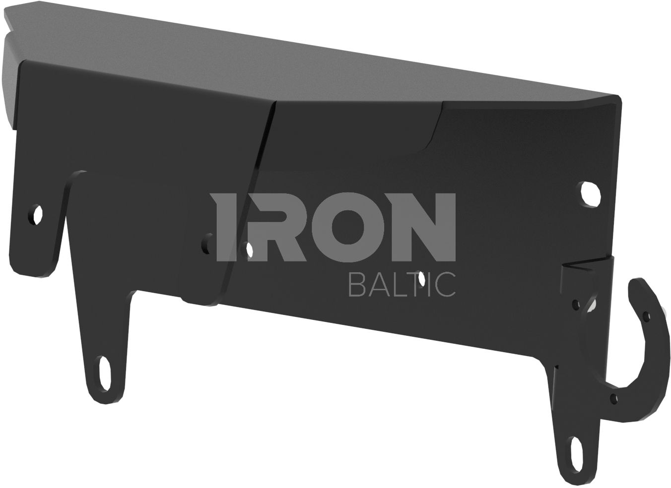 Rear winch mounting kit: Segway Fugleman UT6 (2025+)