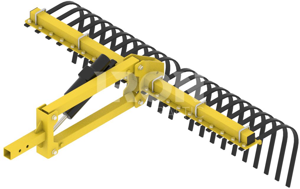 Landscape rake: (Receiver Mount System)