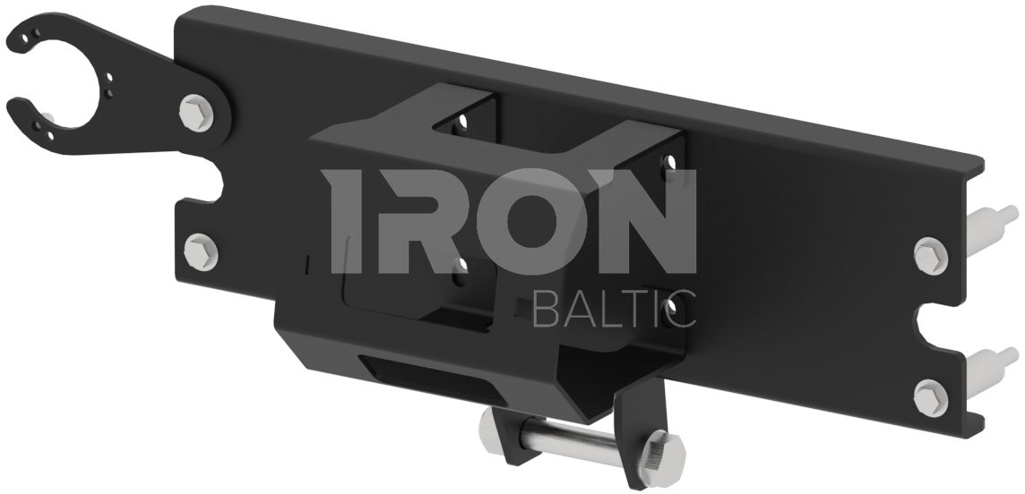 Rear winch mounting kit: U10PRO / U10PRO XL (2025+)