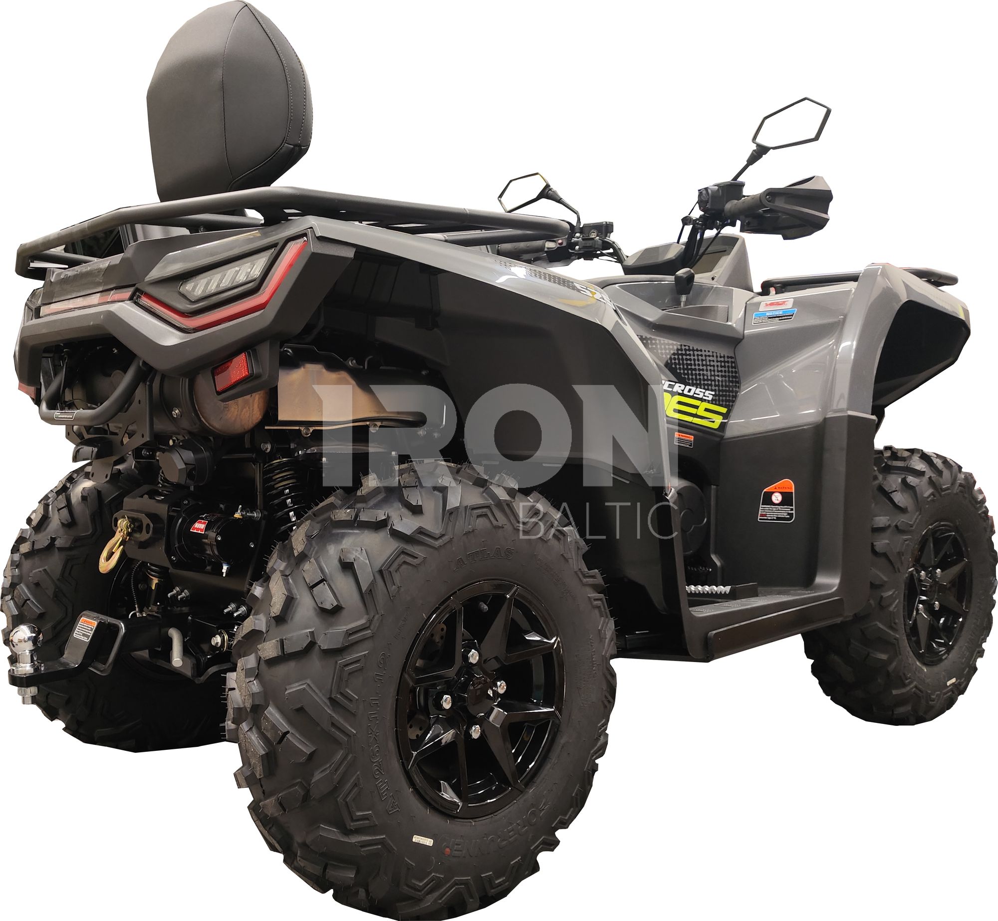 Rear winch mounting kit: AODES Pathcross 525L (2025+)