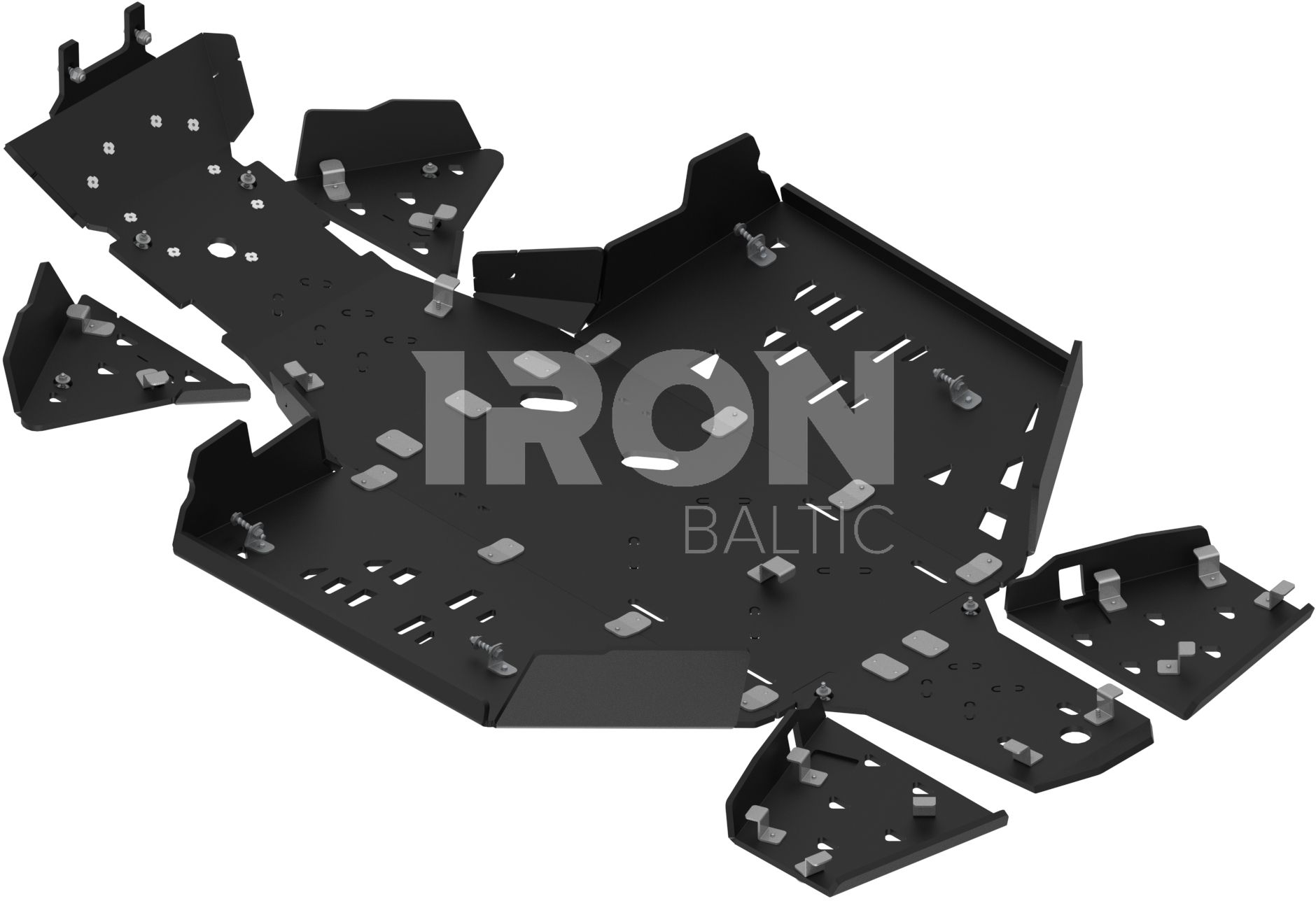 Skid plate full set (plastic): CanAm G3 Outlander 500 & 700 MAX (2023+)