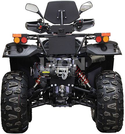 Rear winch mounting kit