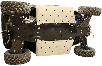 Skid plate full set (aluminium/plastic): Polaris General