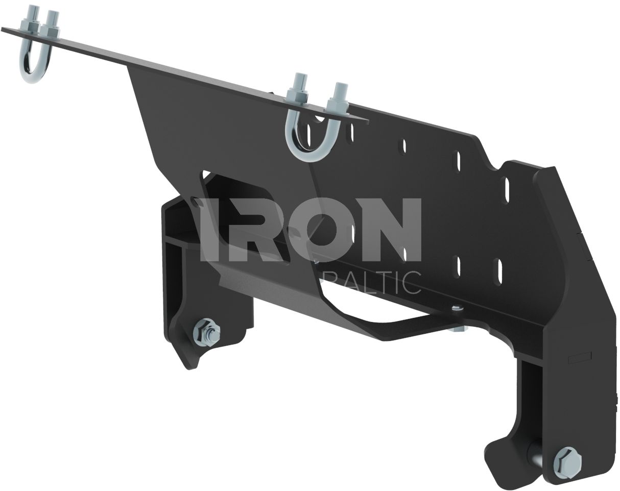 Front-mount adapter:GOES 520 / 525 / 625: Cobalt / Iron