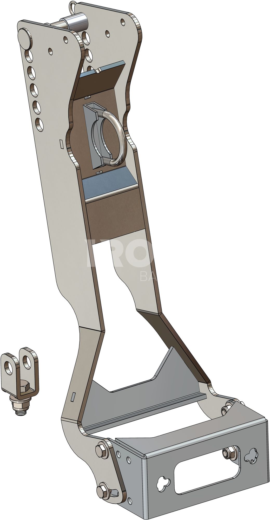 Plow lift adapter