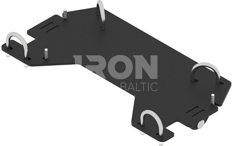 Mid-mount adapter: CFMOTO CFORCE 625: CFORCE 600 Touring (2020+)