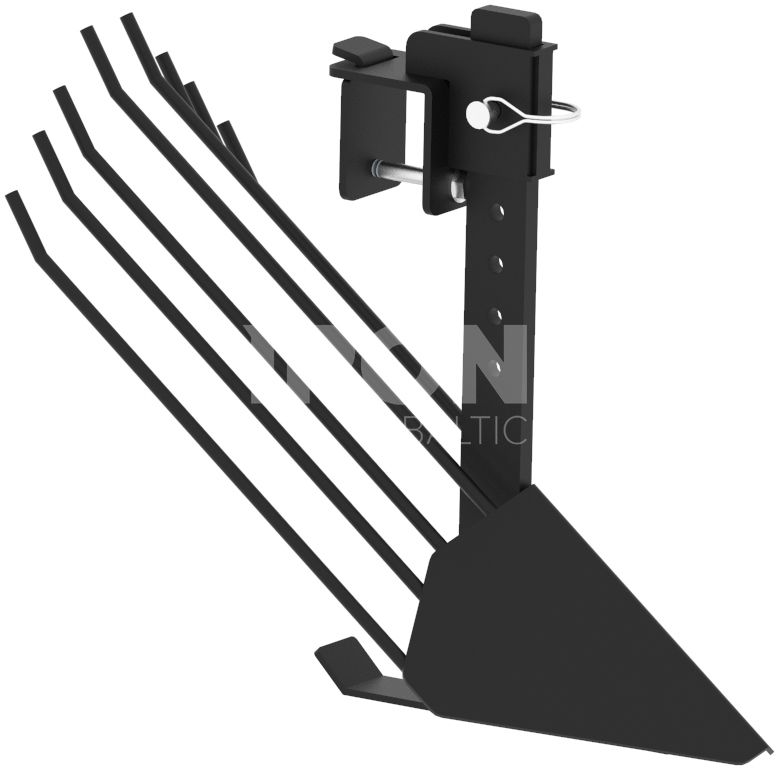 Potato harvester: Potato plow: (Receiver Mount System)