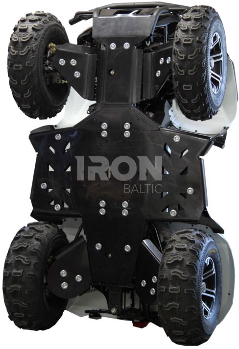 Skid plate full set (plastic): Access AX700: ( Triton 700 )