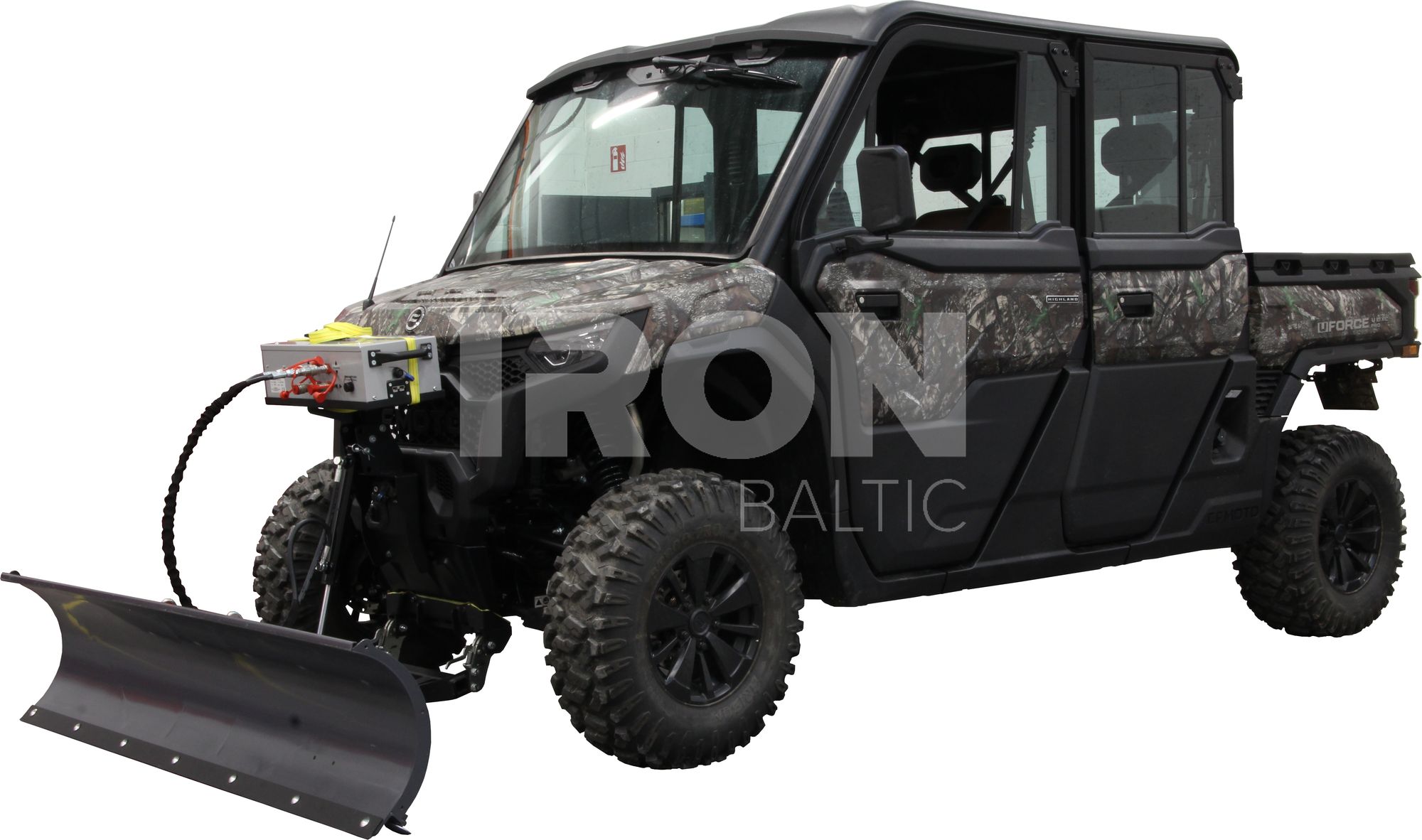 Plow lift adapter: CFMOTO U10PRO / U10PRO XL (2025+)