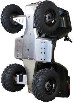 Skid plate full set (aluminium): Polaris Sportsman 800 (-2010)