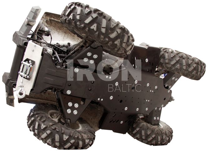 Skid plate full set (plastic): Linhai 600