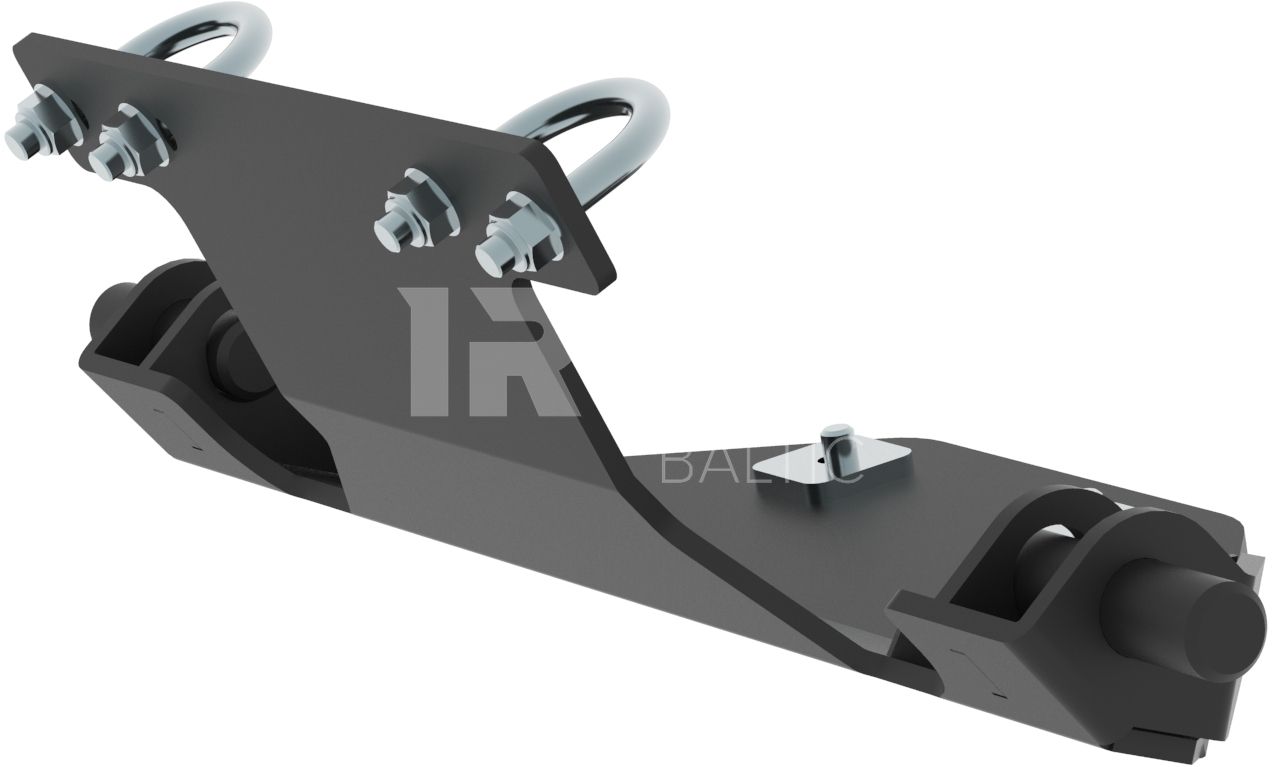 Front-mount adapter: Polaris RZR 570 / 800