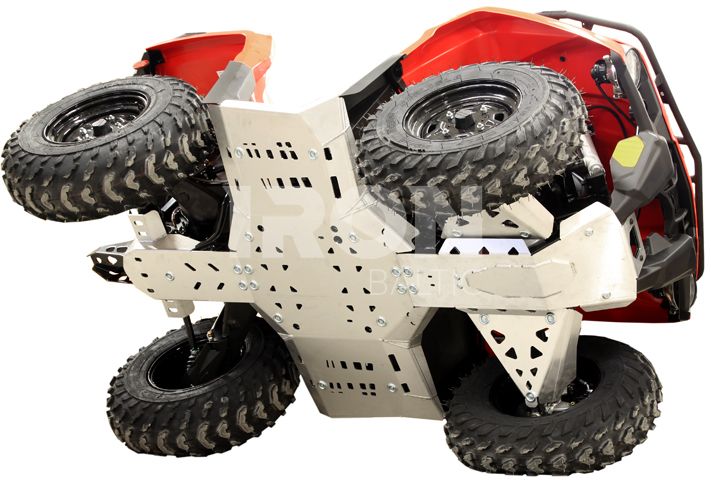 Skid plate full set (aluminium): CanAm G2 Outlander: 450 / 500 / 570