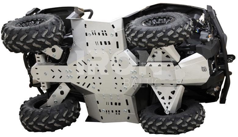 Skid plate full set (aluminium): CanAm G2 Outlander MAX: 650/850/1000: (2019+)