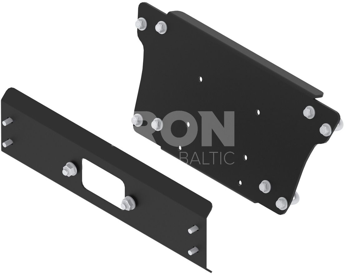 Front winch mounting kit: Kawasaki Mule SX 4x4 (2017+)