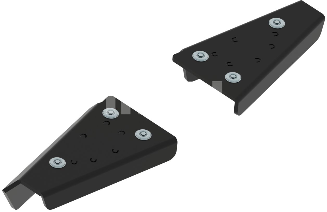 Pl. Front A-arm guards (pair)