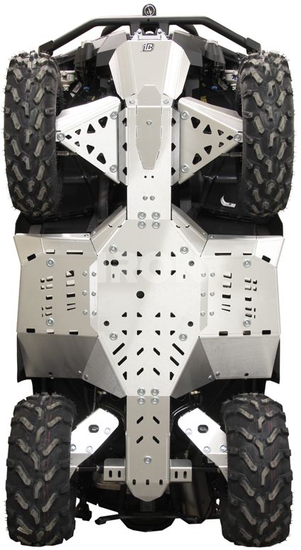 Skid plate full set (aluminium): CanAm G2 Outlander MAX: 650/850/1000: (2017-2018)