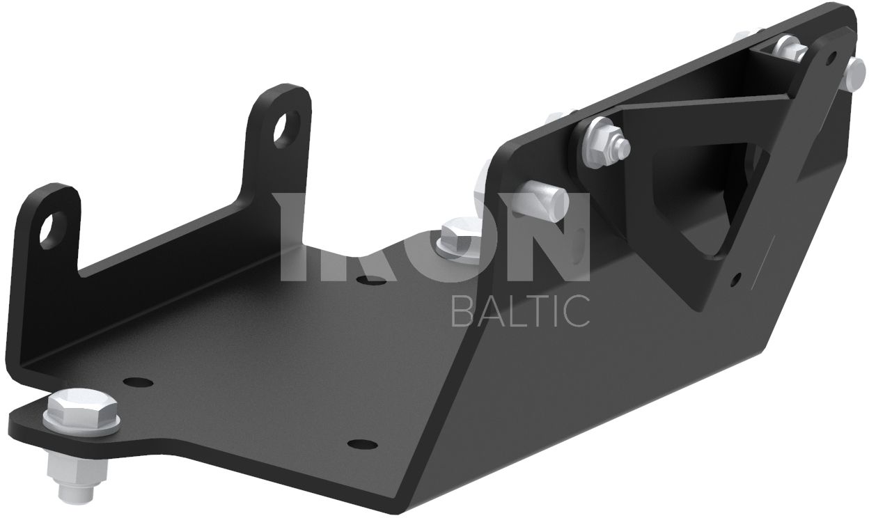 Front winch mounting kit: Yamaha Grizzly 700 (2016+): Yamaha Kodiak 700