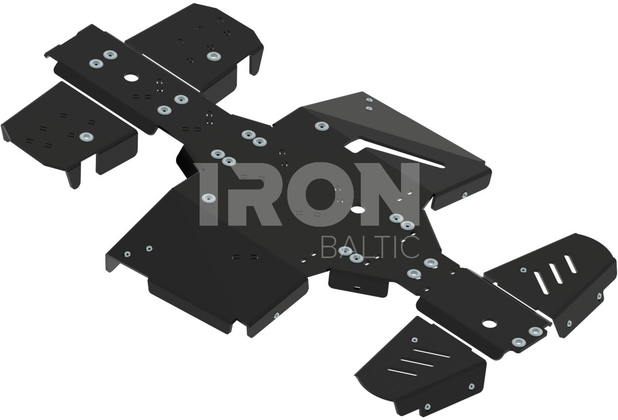Skid plate full set (plastic): TGB 600 Blade