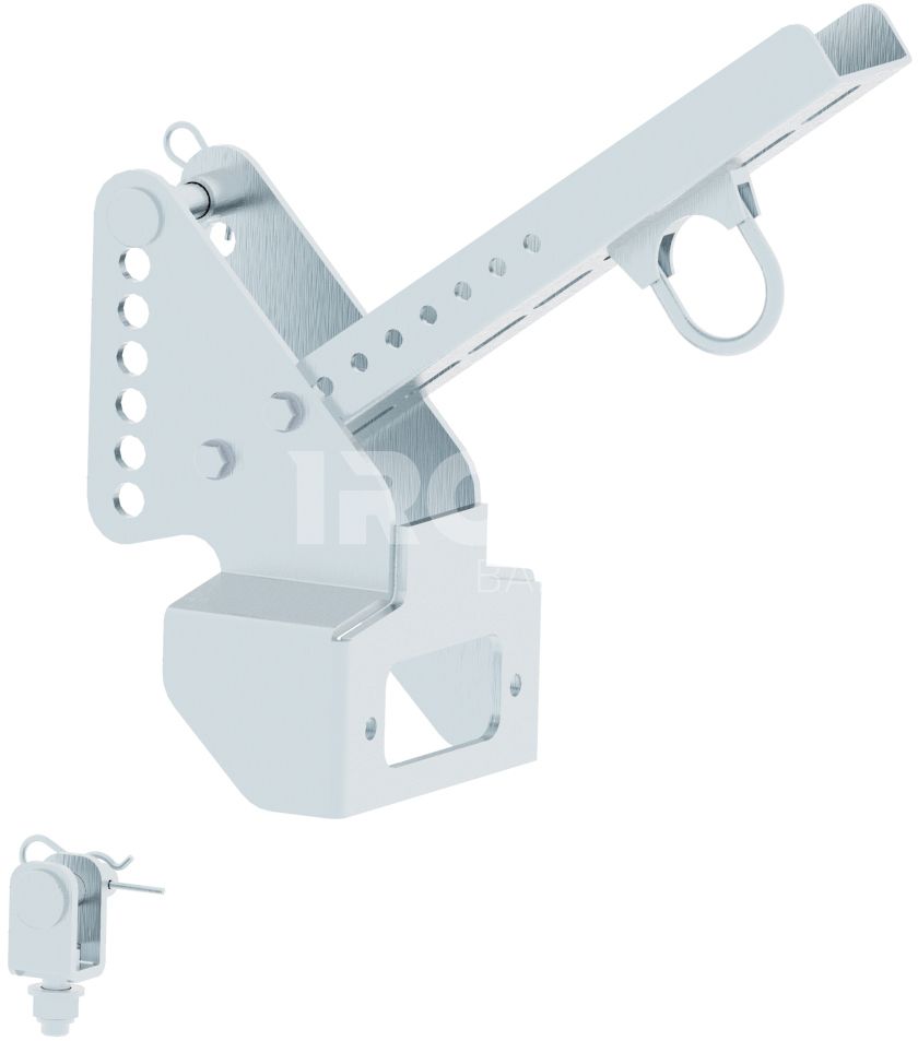 Plow lift adapter: Corvus TerrainDX4 (PRO front bumper)
