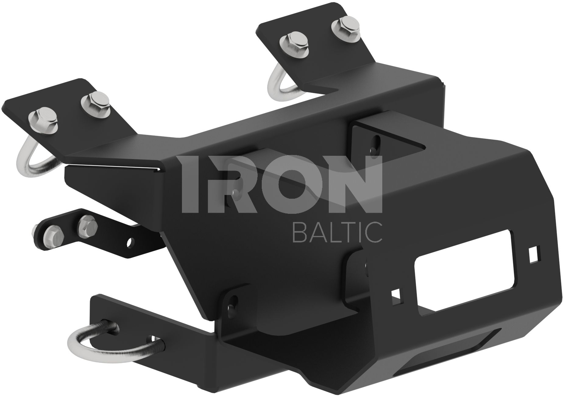 Rear winch mounting kit: SEGWAY SNARLER AT10 (2025 - ...)