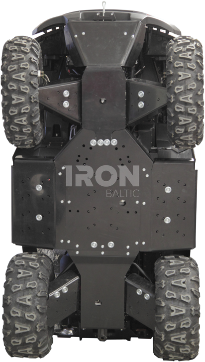 Skid plate full set (plastic): GOES 525 / 625