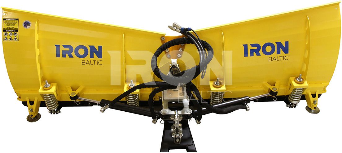 Hydraulic cylinders kit: with solenoid:(V-Plow 1800 turning)