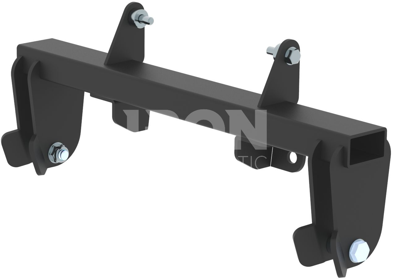 Front-mount adapter (narrow): Suzuki LTA 450/500/700/750: KingQuad