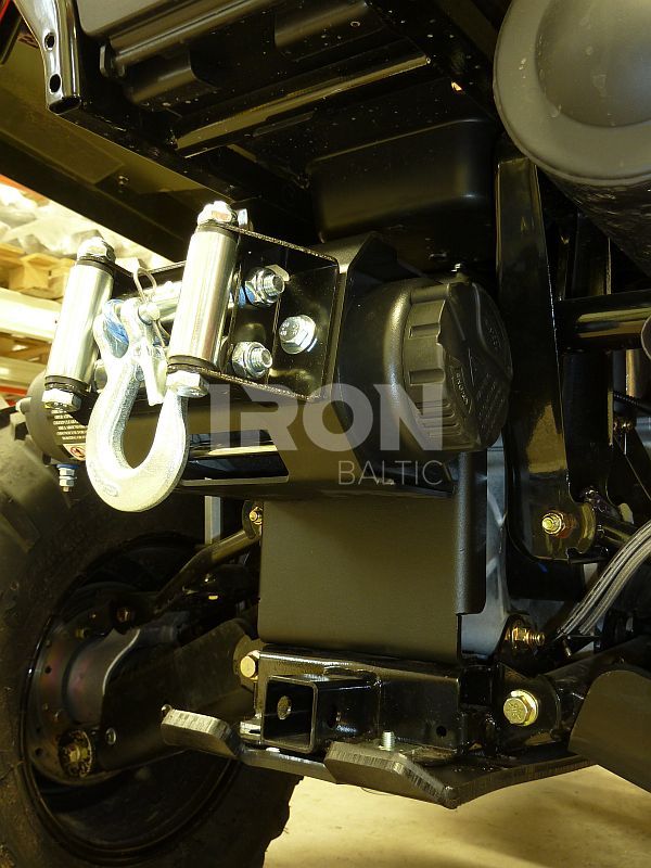 Rear winch mounting kit: Polaris Sportsman 400 / 450 / 500 (-2010)