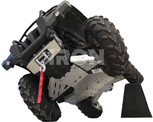 Skid plate full set (aluminium): Linhai 550 EFI V-Twin